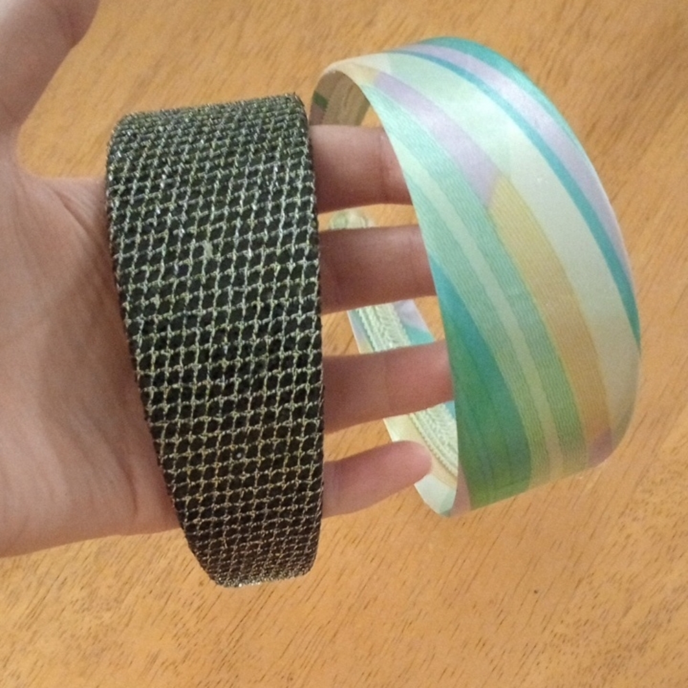 Elegant Black and Multicolor Headbands